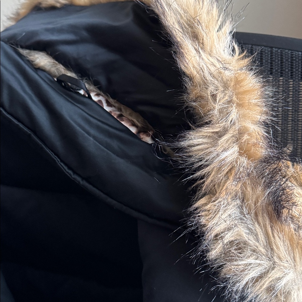 BABY PHAT PUFFER JACKET WITH FAKE FUR - Picture 10 of 16